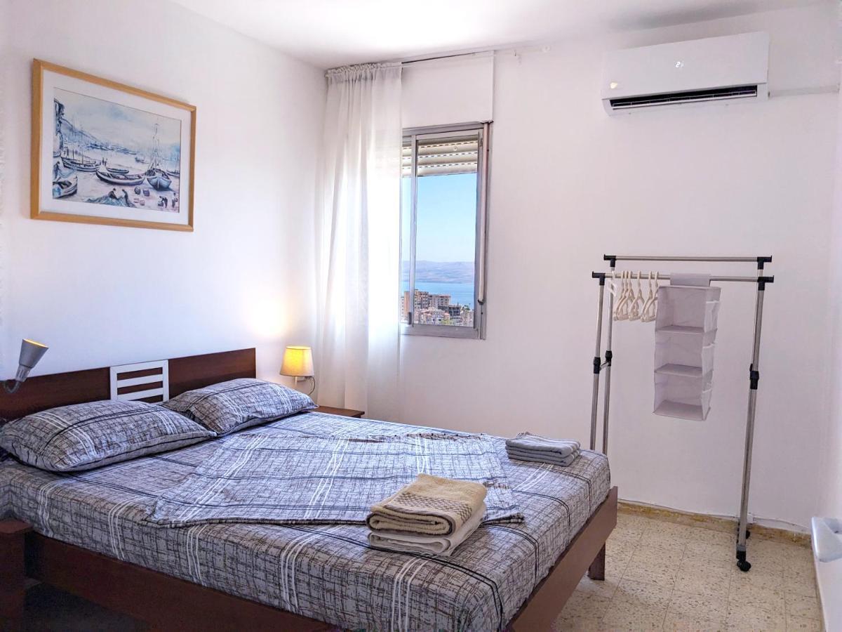 1Bdrm Apt With Panoramic View Of Sea And Mountains 티베리아 외부 사진